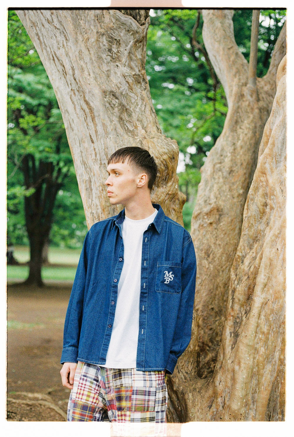 MSB chain stitch denim shirt – YZ