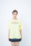Nopegirl rhinestone logo T