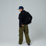 military denim jacket 【AZR-BL-0001-055】