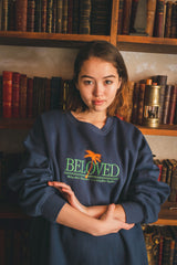 BELOVED embroidery sweat