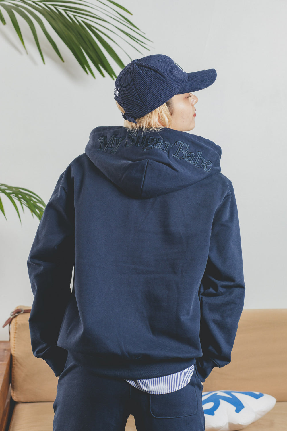 MSB logo embroidery zip hoodie – YZ