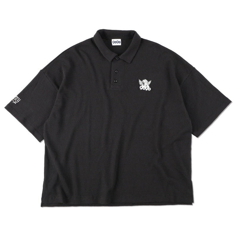 9090 Thermal Polo Tee