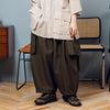 Wide Balloon Summer Cargo Pants [AZR-BL-0001-026]