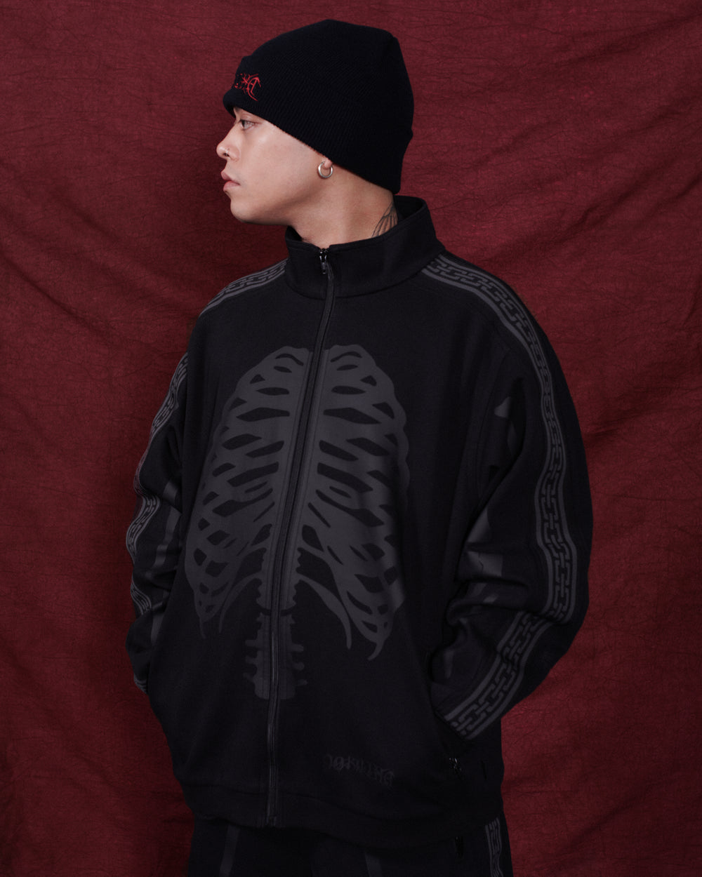 Hideyoshi x genzai Bone Track Jacket