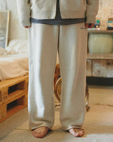 Wide Strait Cut Off Sweat Pants