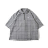OMBRE檢查半拉鍊襯衫[AZR-YNG-0001-015]