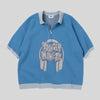 9090 X年輕歌曲針織polo卹