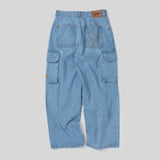 9090×younger song Denim Cargo Pants