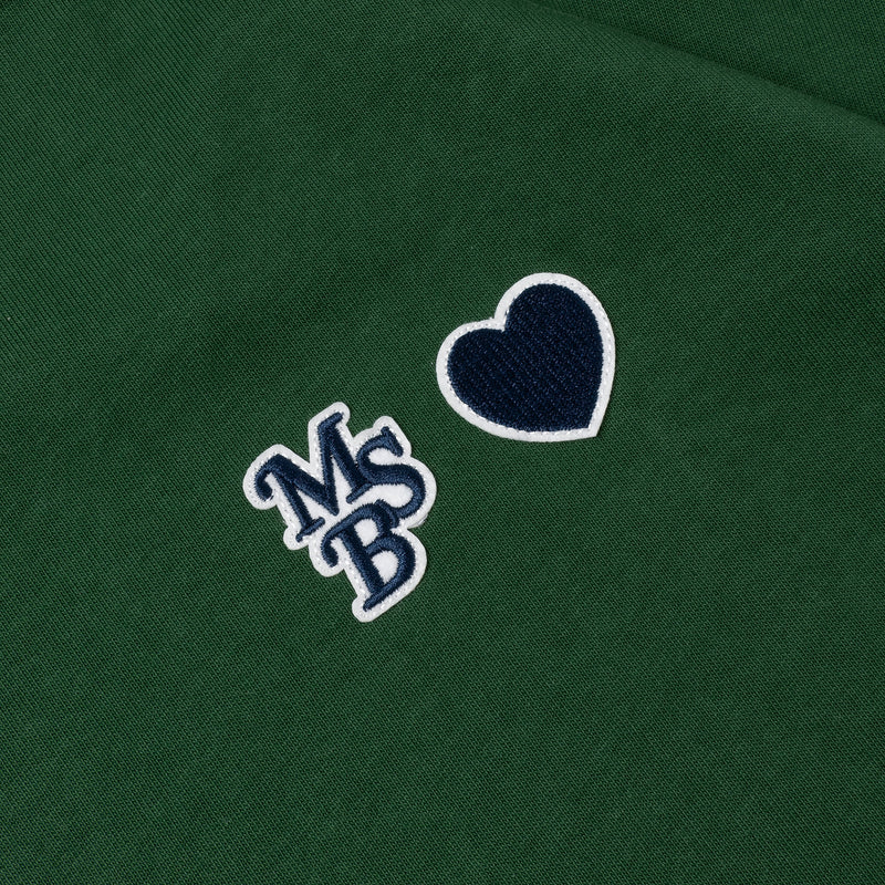 MSB heart patch logo Tee