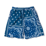 MSB paisley patchwork  shorts