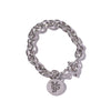 MSB coin motif bracelet