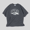9090 × OVER PRINT PIGMENT TEE
