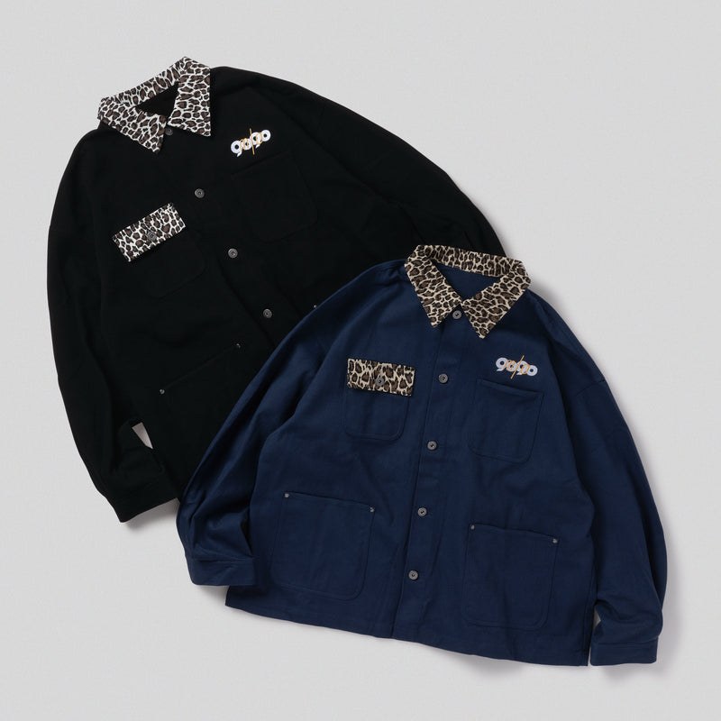 MIO × 9090 Leopard collar shirts