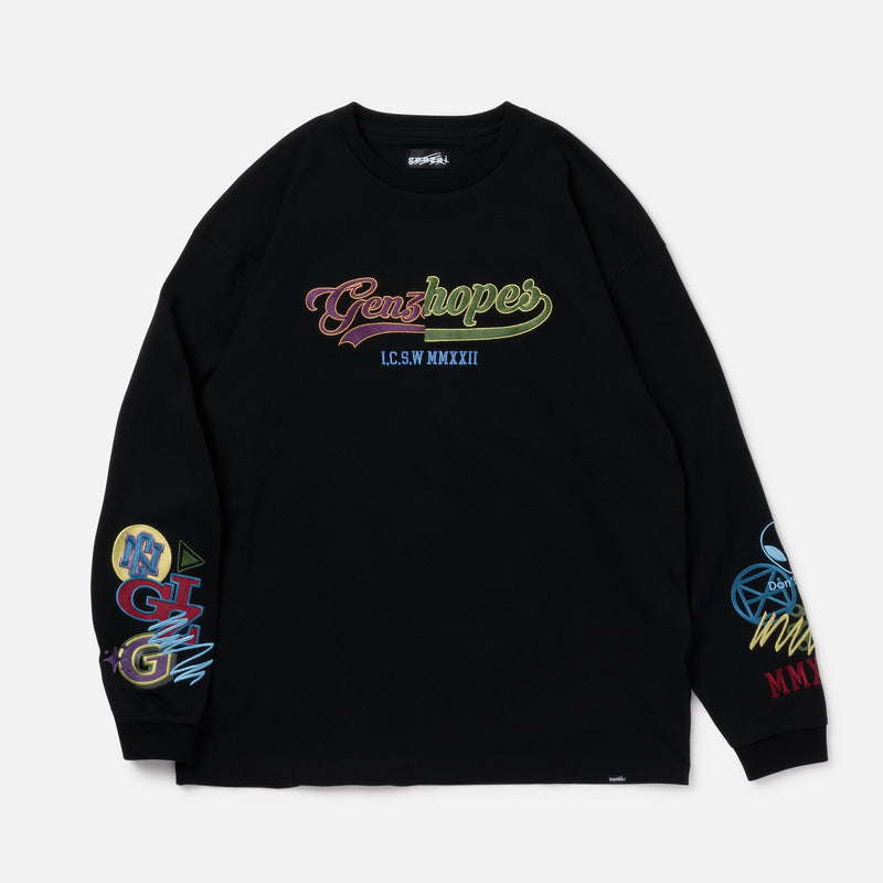 Sleeve Collage L/S Tee