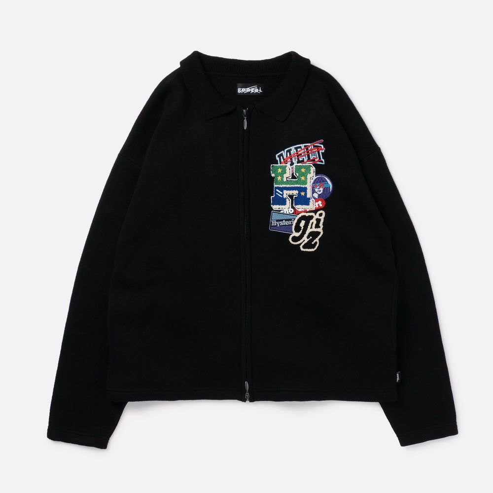 HYSTERIC GLAMOUR genzai Zip Knit – YZ