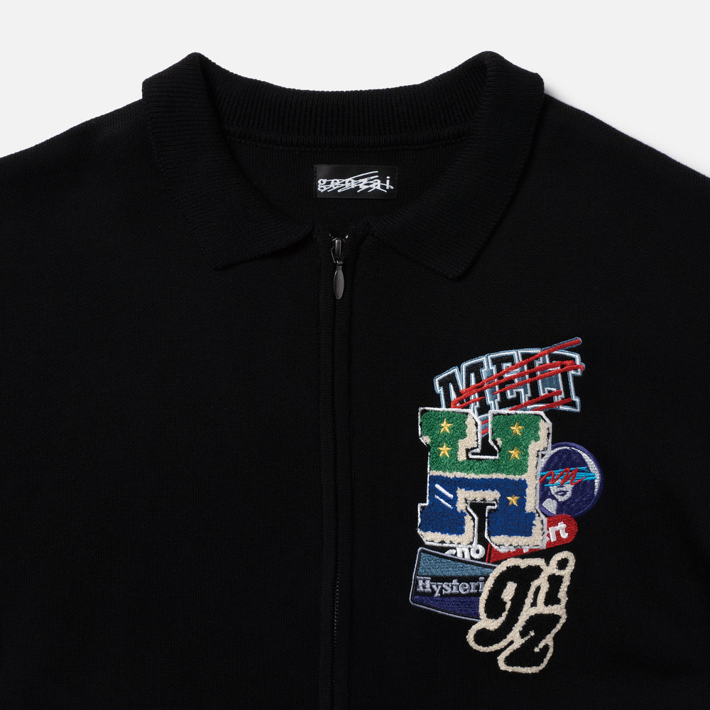 HYSTERIC GLAMOUR genzai Zip Knit – YZ