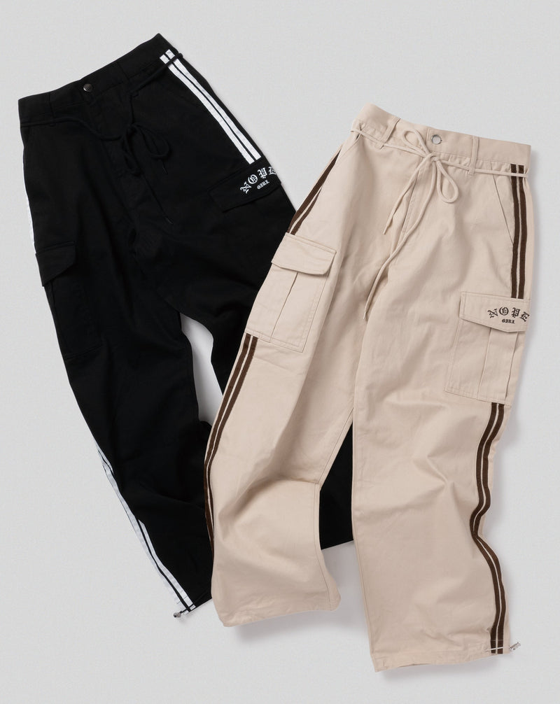 Side Line Wide cargo pants – YZ