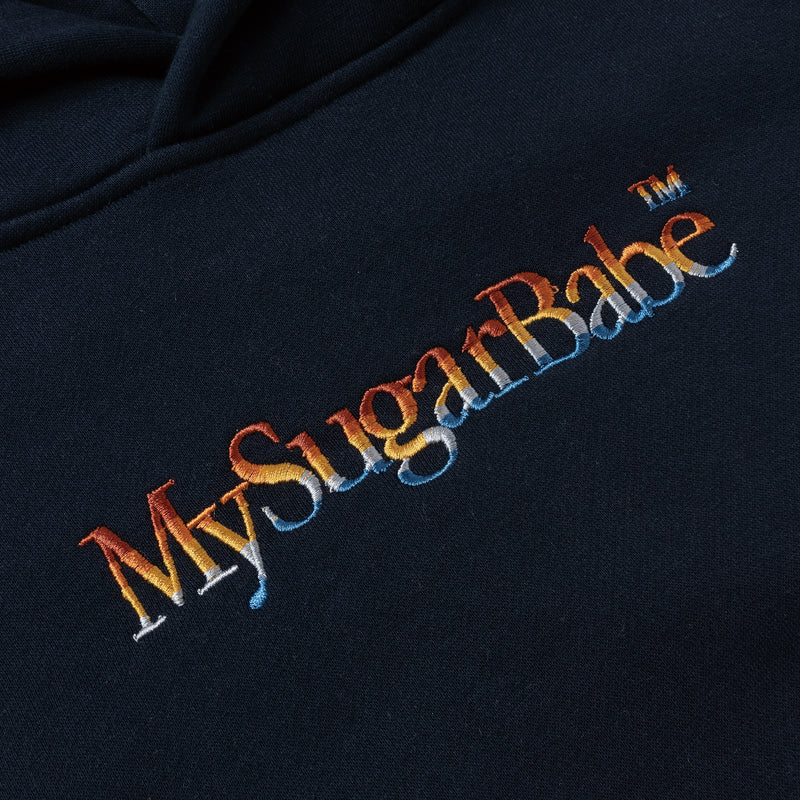 MySugarBabe sunset/sunrise embroidery hoodie
