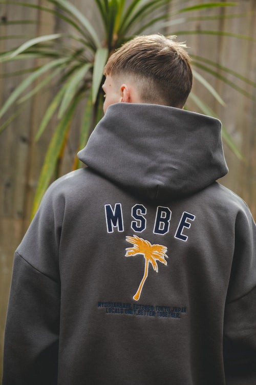 MSBE wappen ribline hoodie