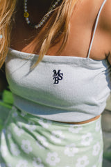 msb logo strap square camisole