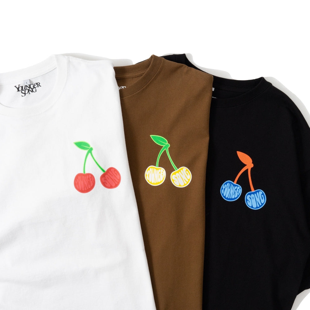 Big cherry logo ss tee ［AZR-yng-0008-07］ – YZ