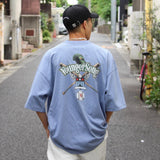 HOMIES SS TEE BLUE [AZR-YNG-0002-13]