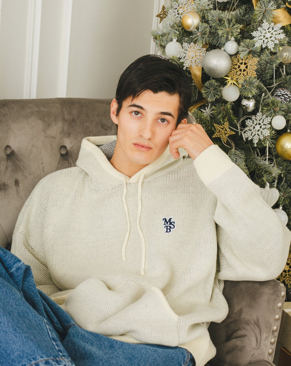 MSB knit logo hoodie – YZ