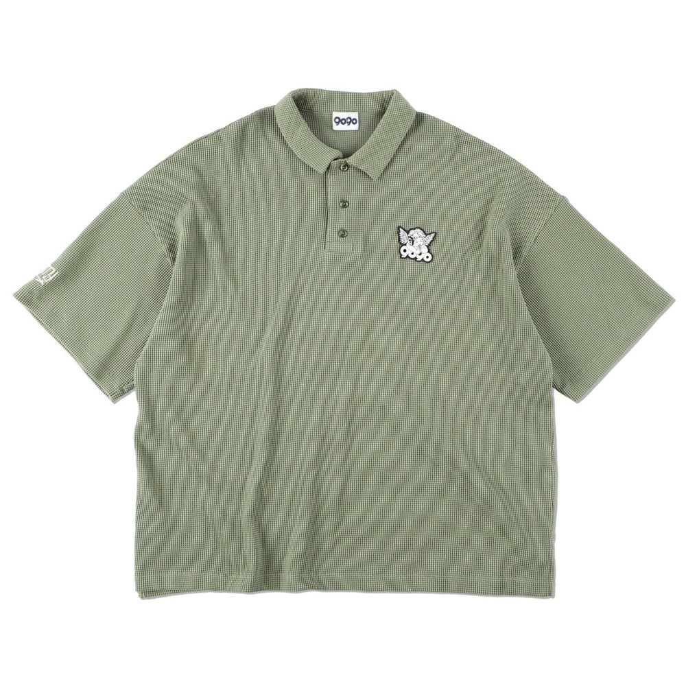 9090 Thermal Polo Tee – YZ