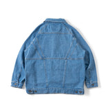 military denim jacket 【AZR-BL-0001-055】