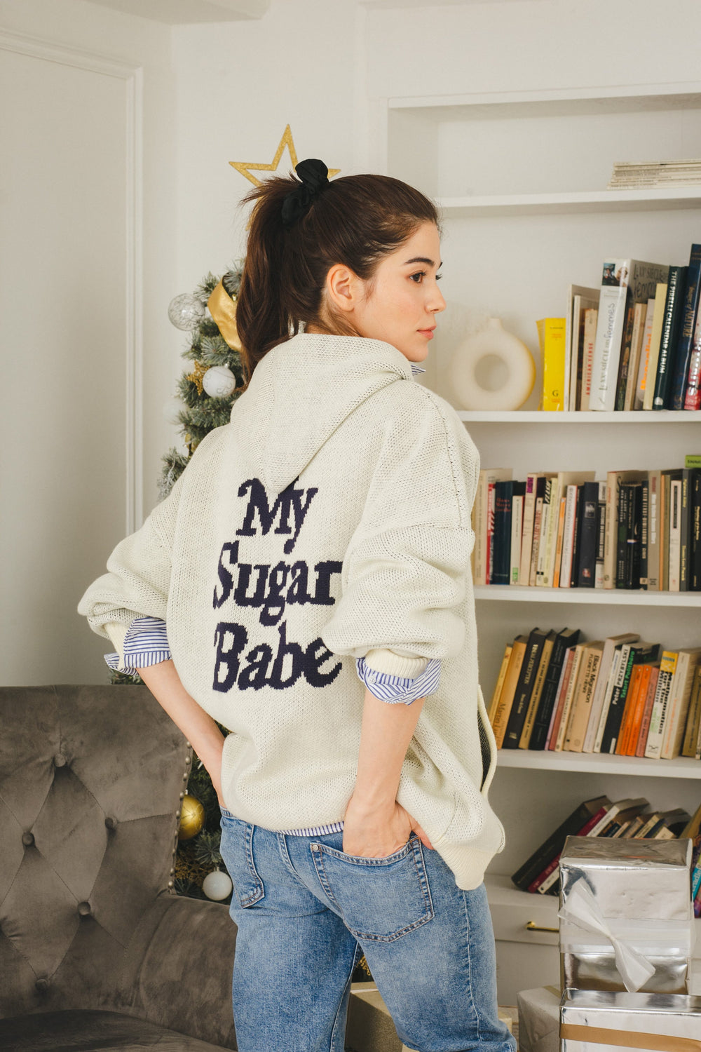 MSB knit logo hoodie – YZ