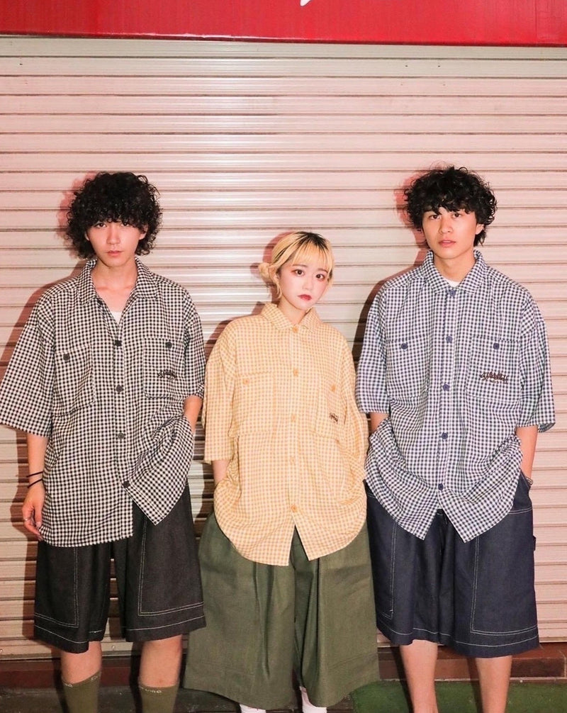 checkered shirt ［AZR-wb-0001-035］