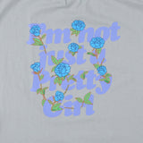 Ado × 9090 Pretty Girl Tee -Blue Rose-