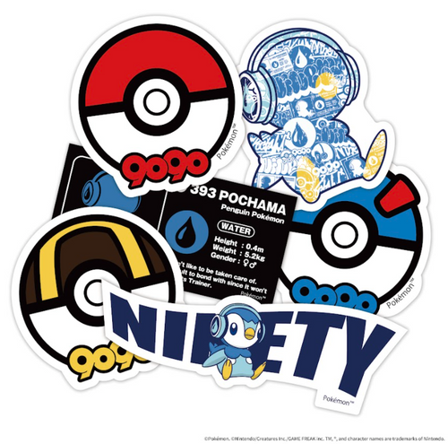 POCHAMA × 9090 Sticker Set