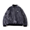 student apathy reversible half zip sweat 【SA0172】