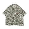 ZEBRA OPEN COLLAR SHIRT