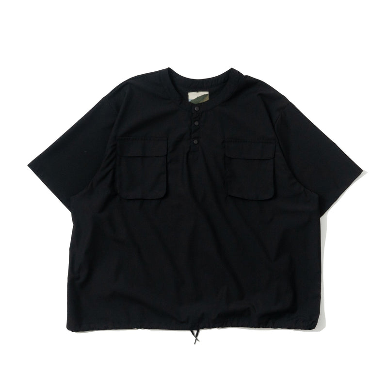 Tolomile loose front pocket shirt【AZR-BL-0001-037】