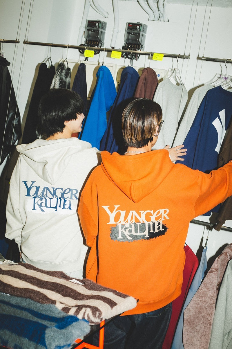 KALMA × younger song zip hoodie