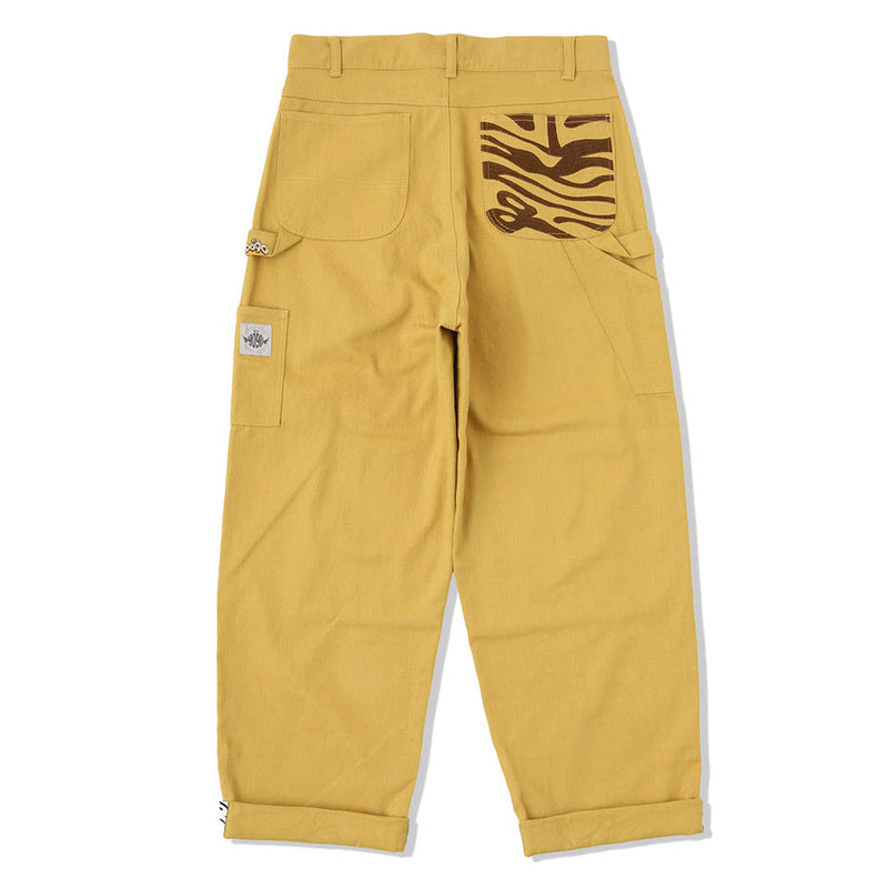てっちゃん × 9090 Tiger-pattern Painter Pants