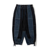switching balloon denim pants