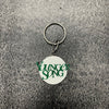 Universal logo circle keychain