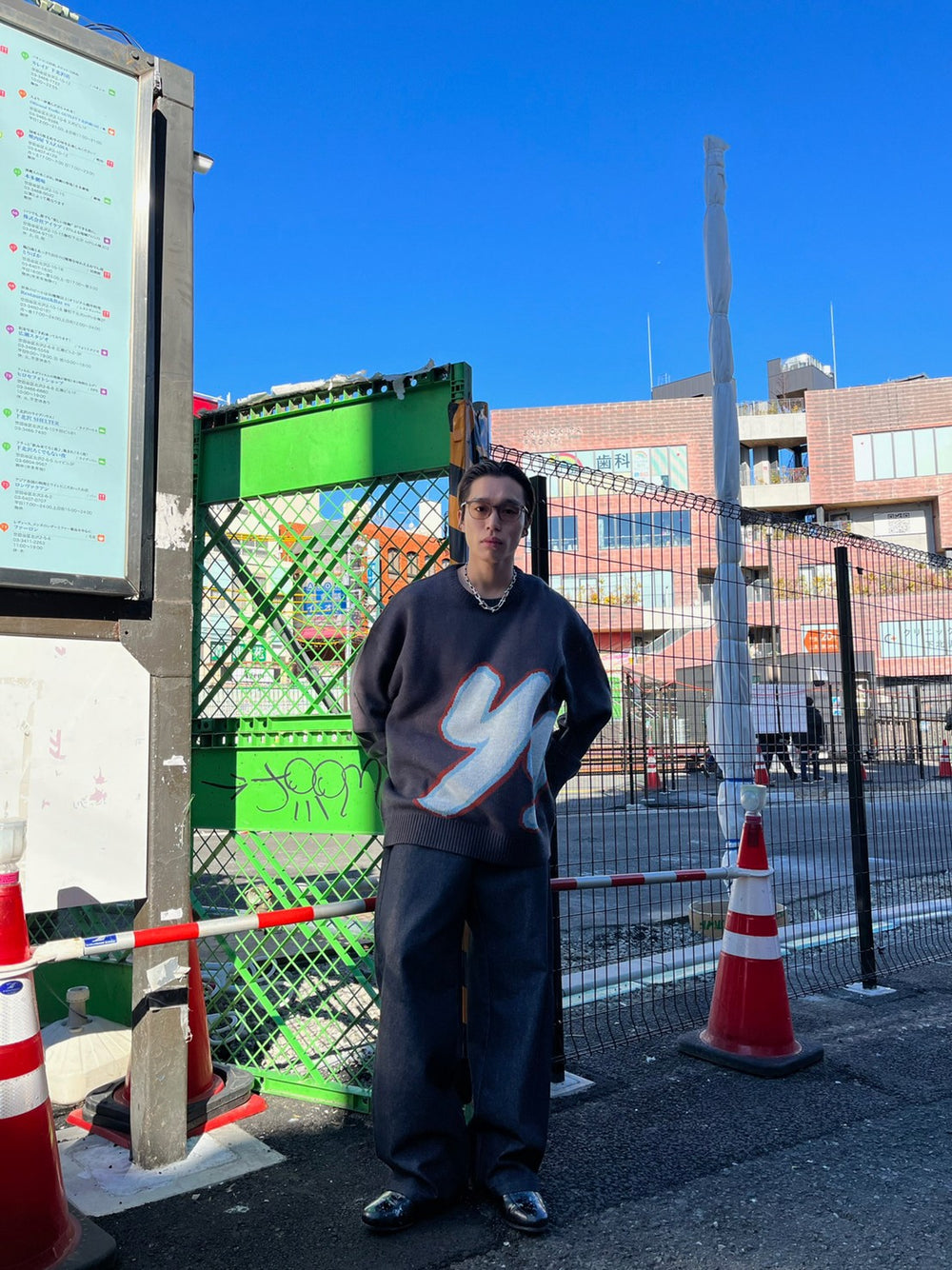 YS Big logo knit – YZ