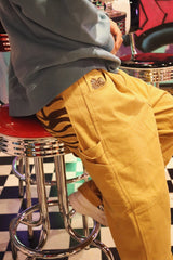 てっちゃん × 9090 Tiger-pattern Painter Pants