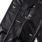 Eco leather pants series　＊flare