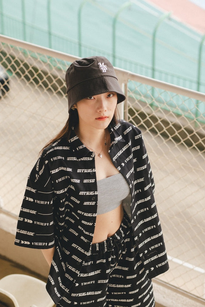 MSB logo patterned shirts – YZ