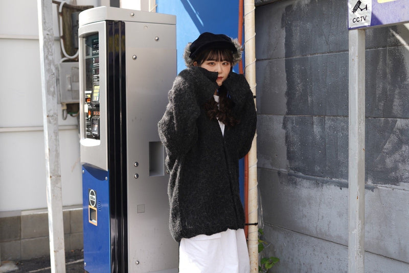 YS Mohair Like Cardigan [AZR-YNG-0001-027]