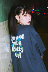 ADO x 9090 Pretty Girl Tee -Blue Rose-