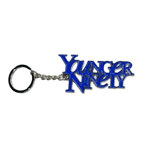 9090×younger song Silver Keychain
