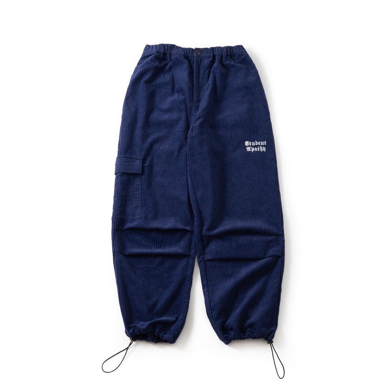 student apathy corduroy cargo pants 【SA0174】