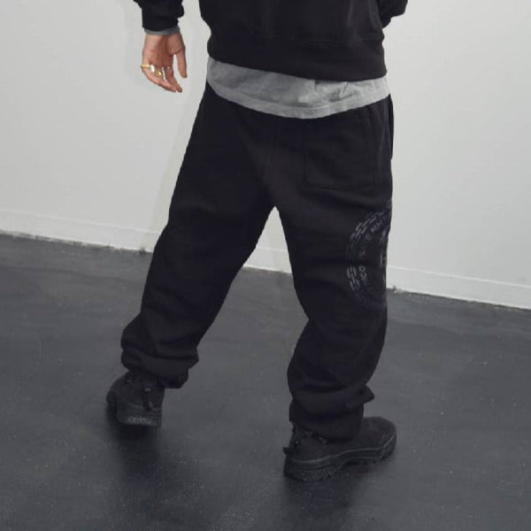 GZI Chain Print Logo Sweat Pants – YZ