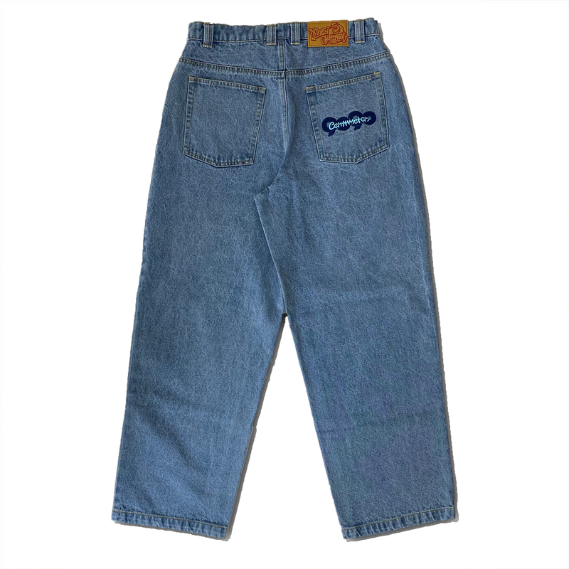 9090 × centimeter Wide Denim Pants – YZ
